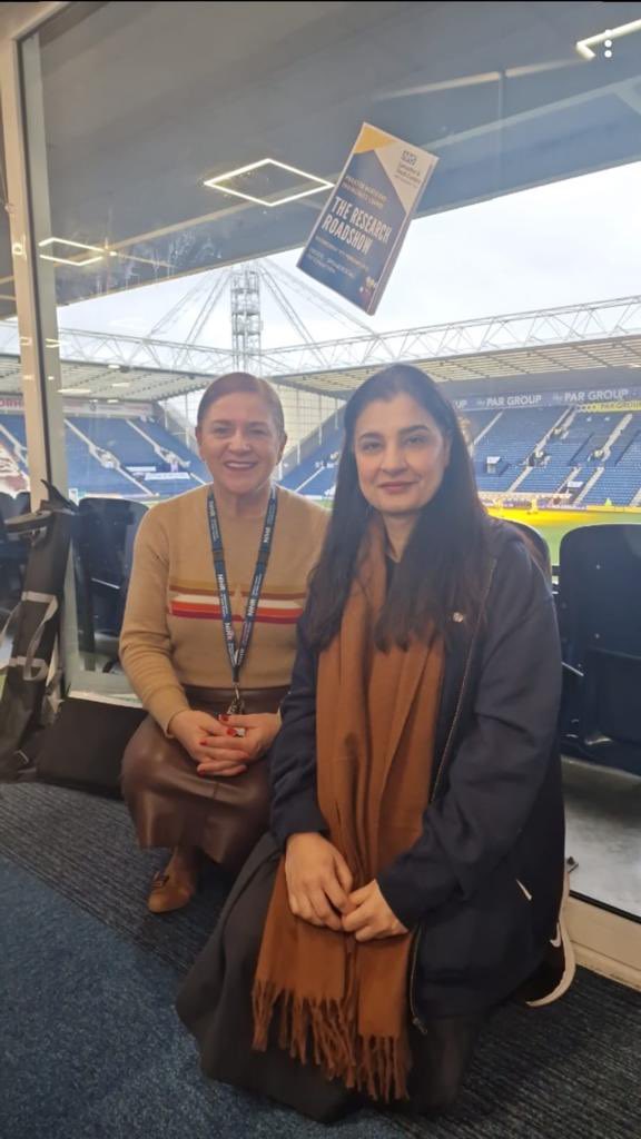 NIHRrdn's tweet image. Today our engagement officers, Irum &amp;amp; Annie are at a Research Roadshow at Deepdale Stadium in Preston promoting @Research_Future @LSCFTResearch #researchforthefuture #GetTheResearchBug