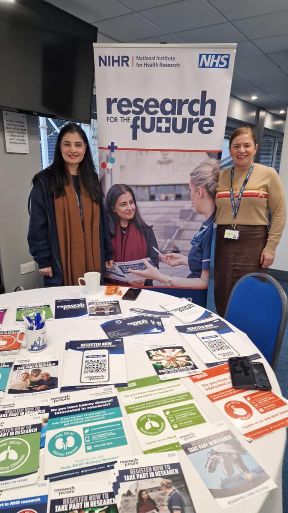 NIHRrdn's tweet image. Today our engagement officers, Irum &amp;amp; Annie are at a Research Roadshow at Deepdale Stadium in Preston promoting @Research_Future @LSCFTResearch #researchforthefuture #GetTheResearchBug