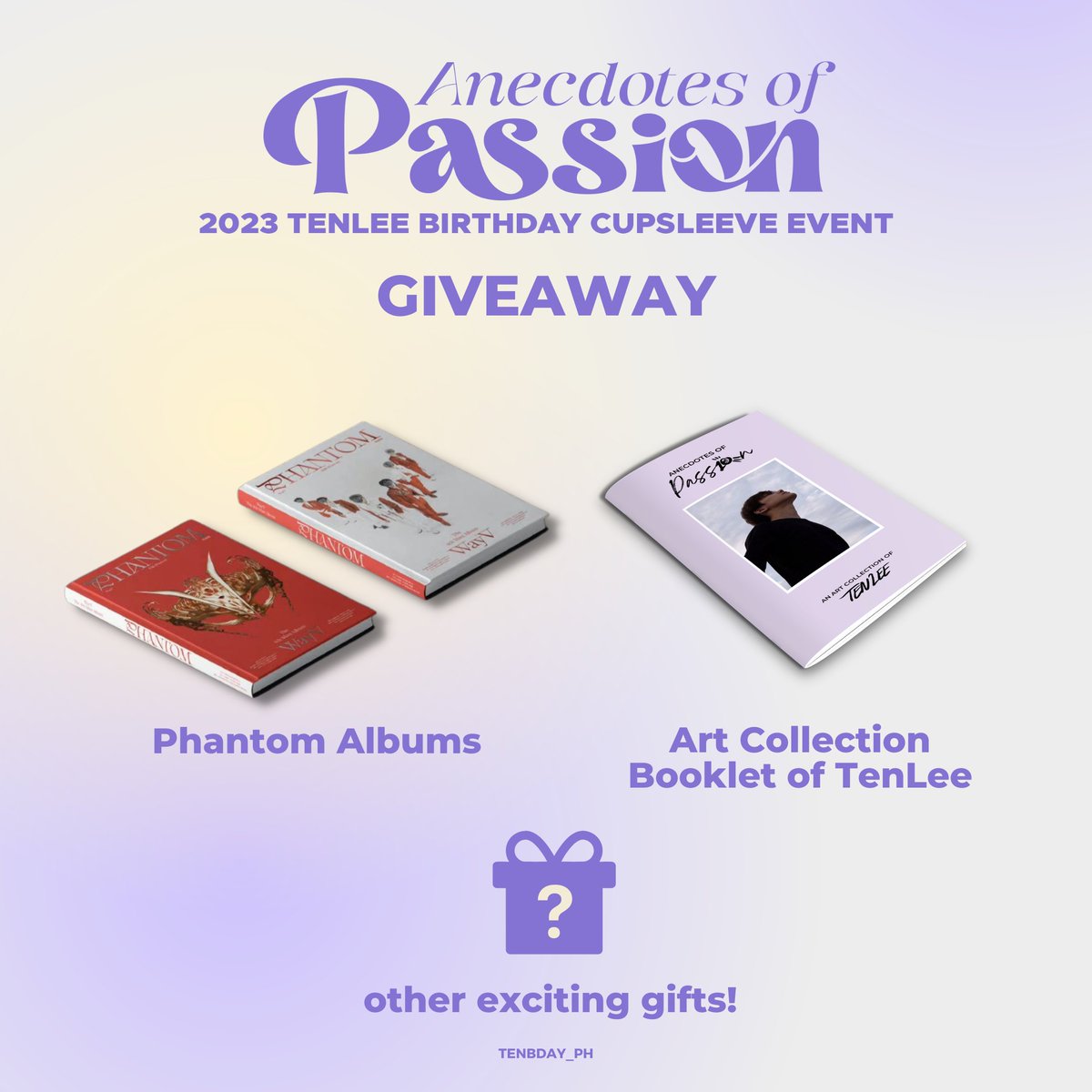 Anecdotes of Passion: TEN Birthday Cupsleeve Event tweet media