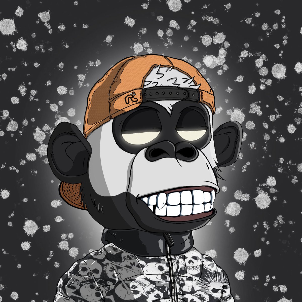 Sn34ky_Steve's tweet photo. Gm Frens! 

🚨 CAP-TIVATED APE #2 GIVEAWAY 🚨

Say hello to "Bonehead Bob", the bad boy of the "Cap-tivated Apes".

like, comment, retweet to be eligible to win.

announcing the winner in 24+ hours
Good luck 🤍 #giveaway https://t.co/VPTjZVX3E4