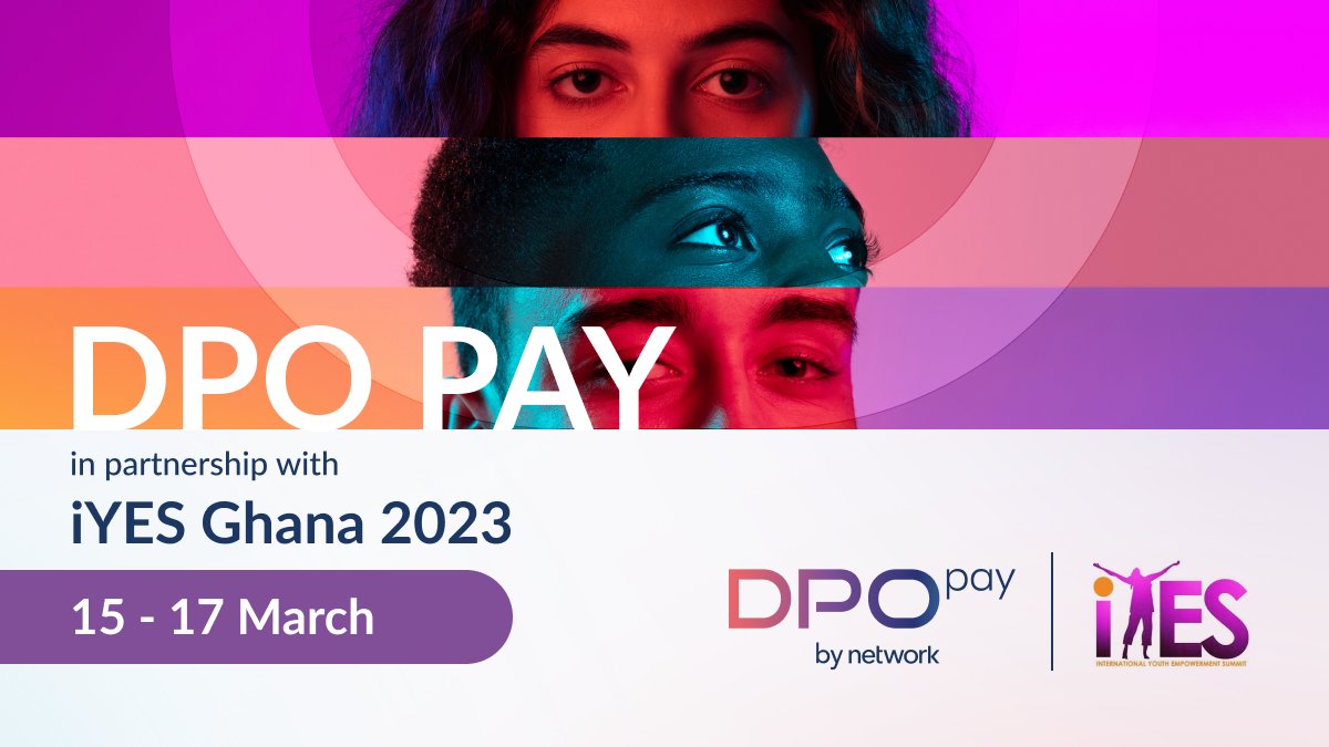 DPOGroup's tweet photo. We are excited to announce that we are the proud payment partner for this year's #iYES Conference in #Ghana.
Join us at UPSA Auditorium, Madina, from 15 - 17 March 2023.
#DPOPay #DPOGroup #PaymentGateway #iYesGhana2023 #GlobalImpact #YouthEmpowerment #Africa https://t.co/OmnpPZmsbX