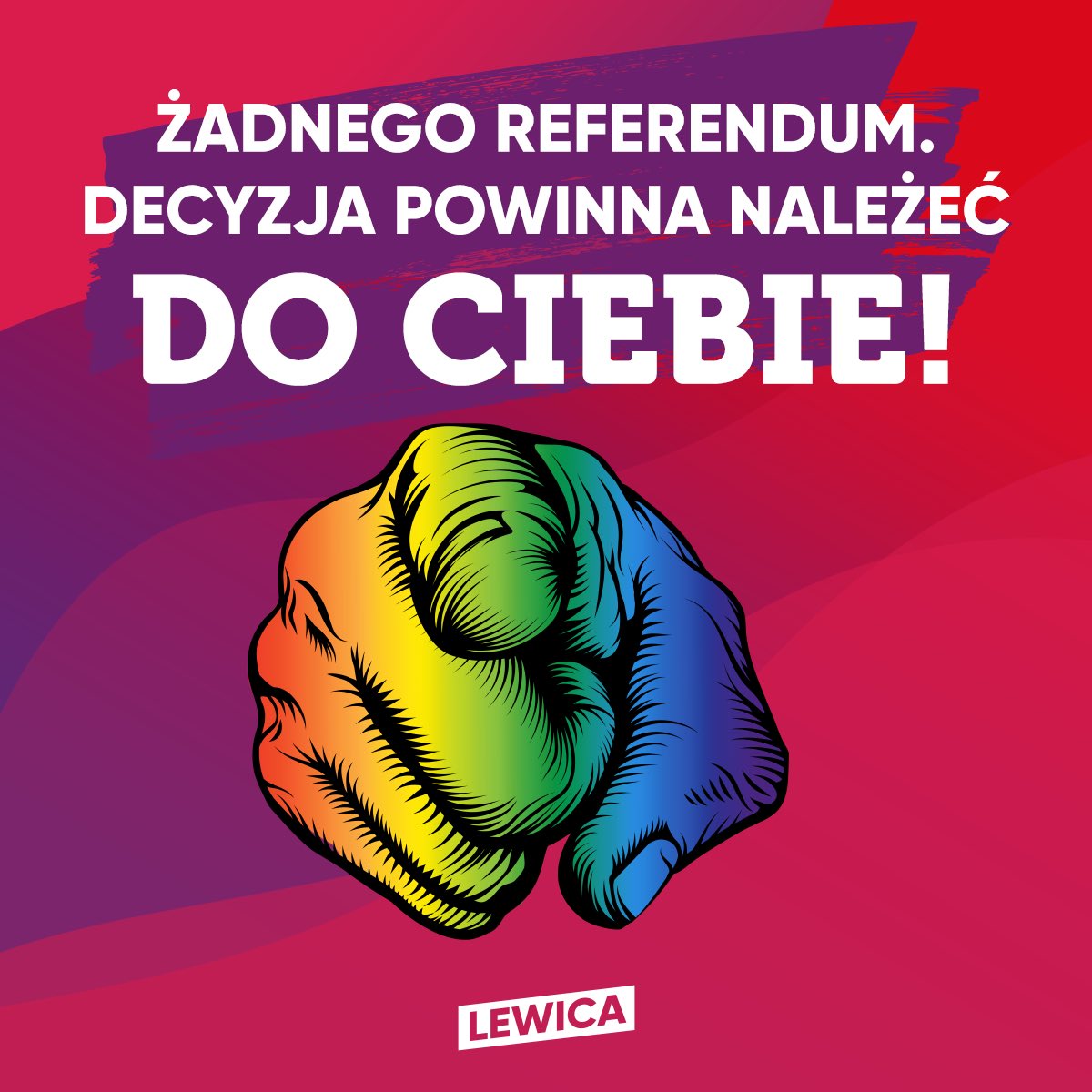 Nie można robić referendum ws. czyjejś miłości! Dlaczego Kowalski ma decydować o tym, czy Nowak będzie mógł zawrzeć małżeństwo ze swoim partnerem. 🤔

Miłość to miłość! 🏳️‍🌈