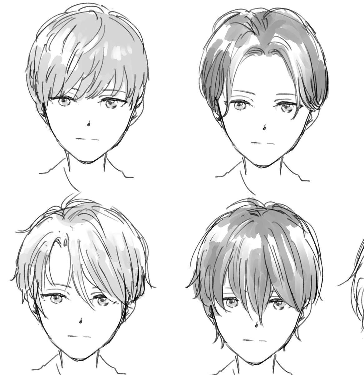 顔が同じでも髪型違うだけで違う人みたいになるの面白いです(いらん事してます)
人は髪型9割だとテンパリストで東村先生が仰ってたのを人生の中でちょいちょい思い出します🥹 