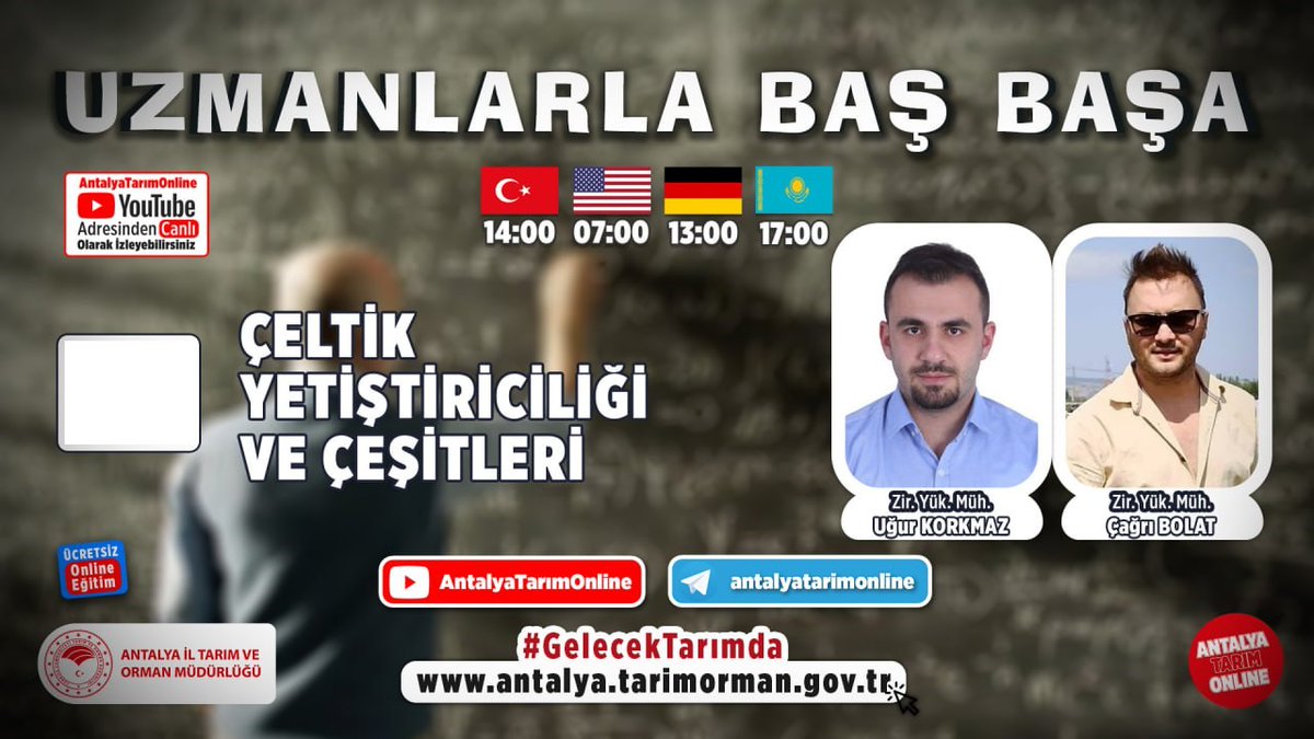 antalyailtarim's tweet photo. Trakya Tarımsal Araştırma Enstitüsü Müdürlüğünden
Zir. Yük. Mühendisleri Uğur KORKMAZ ve Çağrı BOLAT'ın anlatımlarıyla #Çeltik Yetiştiriciliği👇
https://t.co/YBGKKh5FCh

#GelecekTarımda
#TarımAntalyada

@VahitKirisci
@ersinyazici1
@gokhankaraca_ https://t.co/vqUar2QdZI