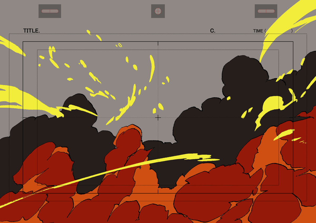 explosion no humans grey background fake screenshot gameplay mechanics fire general  illustration images