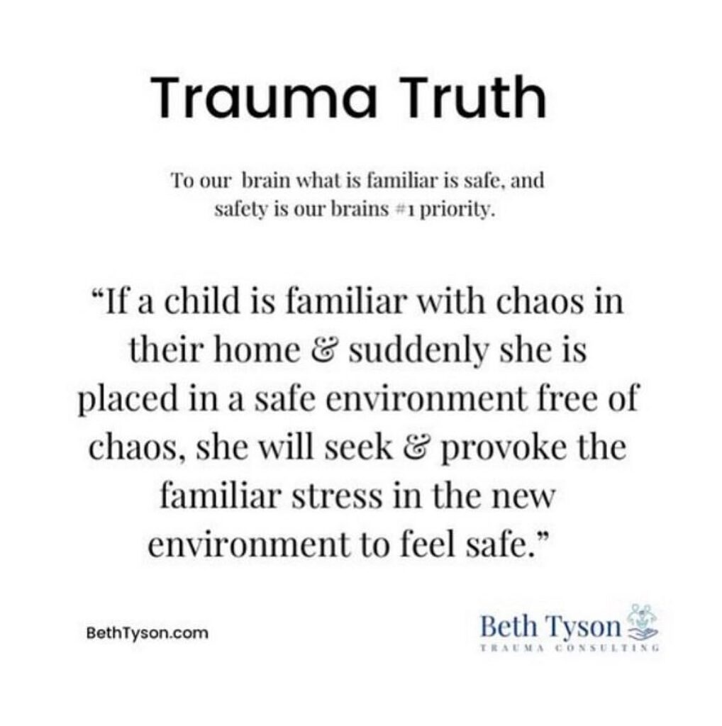 vlmckeown's tweet photo. So often we see this play out with children and young people who are adopted or fostered.
Pause and take the time to know and understand their early life experiences of what might be playing out.
#trauma #safety #stability #traumareenactment #seebehindthebehaviour #knowt… https://t.co/qOqZcfUEqb