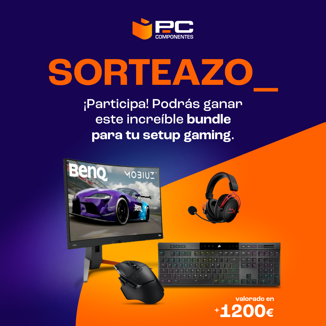 pccomponentes's tweet image. 🚀¡𝗦𝗢𝗥𝗧𝗘𝗔𝗭𝗢 𝗕𝗥𝗨𝗧𝗔𝗟!🚀

😍¿Quieres este tremendo SETUP GAMING valorado en más de 1.200€? 👇👇👇

🔸RT🔃 y síguenos
🔸Comenta diciendo con qué juego lo estrenarás
🔸Confirma participación AQUÍ ➡️ pccom.co/3WW9mNR