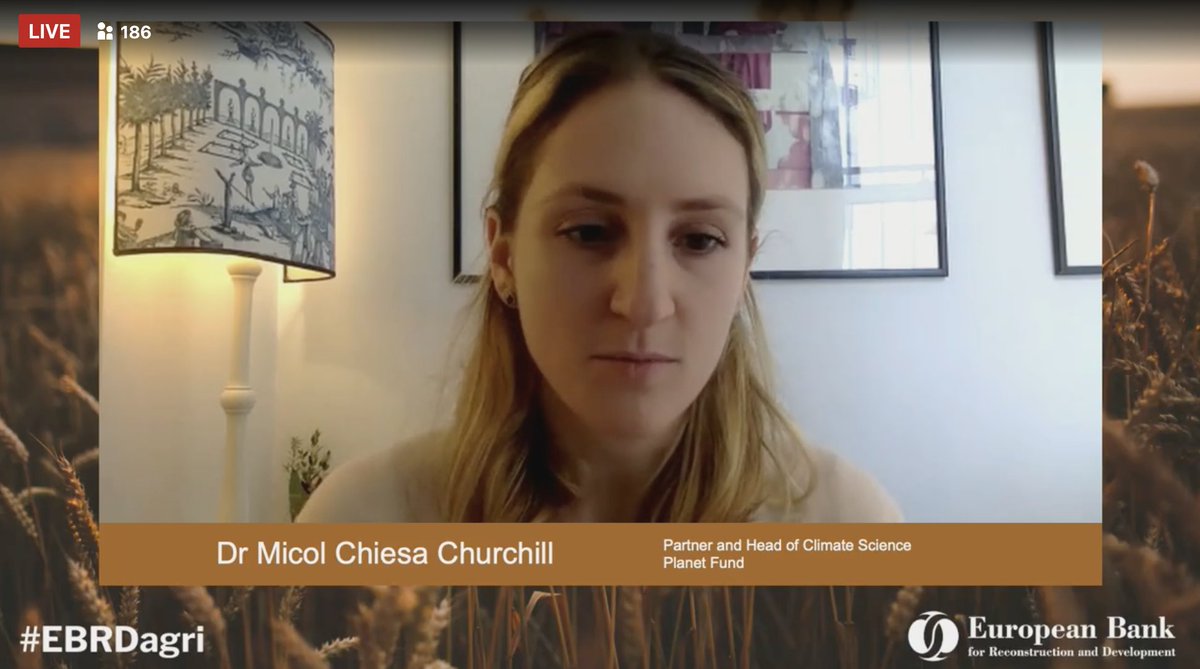 «Collaboration: this is what #EBRDagri venture is trying to do - push collaboration in food related systems», says Micol Chiesa Churchill, Partner and Head of Climate Science, Planet Fund. 

Watch the discussion now: linkedin.com/video/event/ur…