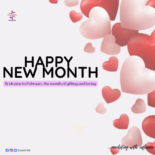 Stratifi_'s tweet photo. Welcome to February, the month of gifting and loving 🥰 

#Happynewmonth #incometax #BBTitians https://t.co/hBQOvLIpmr