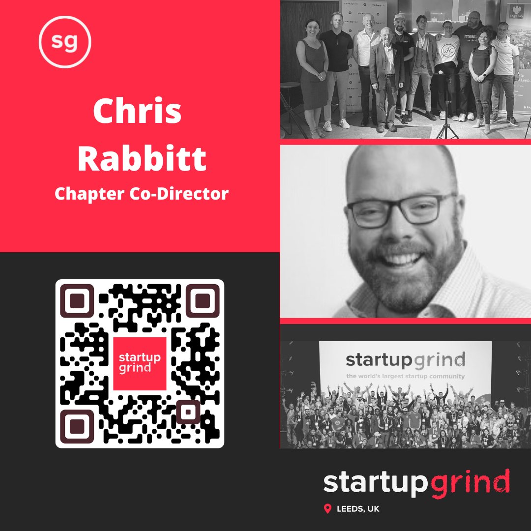 We are thrilled to announce Chris Rabbitt co-founder Meeow.com as co-leader of our chapter. With his first-hand experience as a founder and Meeow's current EIS round, he is a great addition to our local and global #startupgrind 

#startupgrindleeds #entrepreneurship
