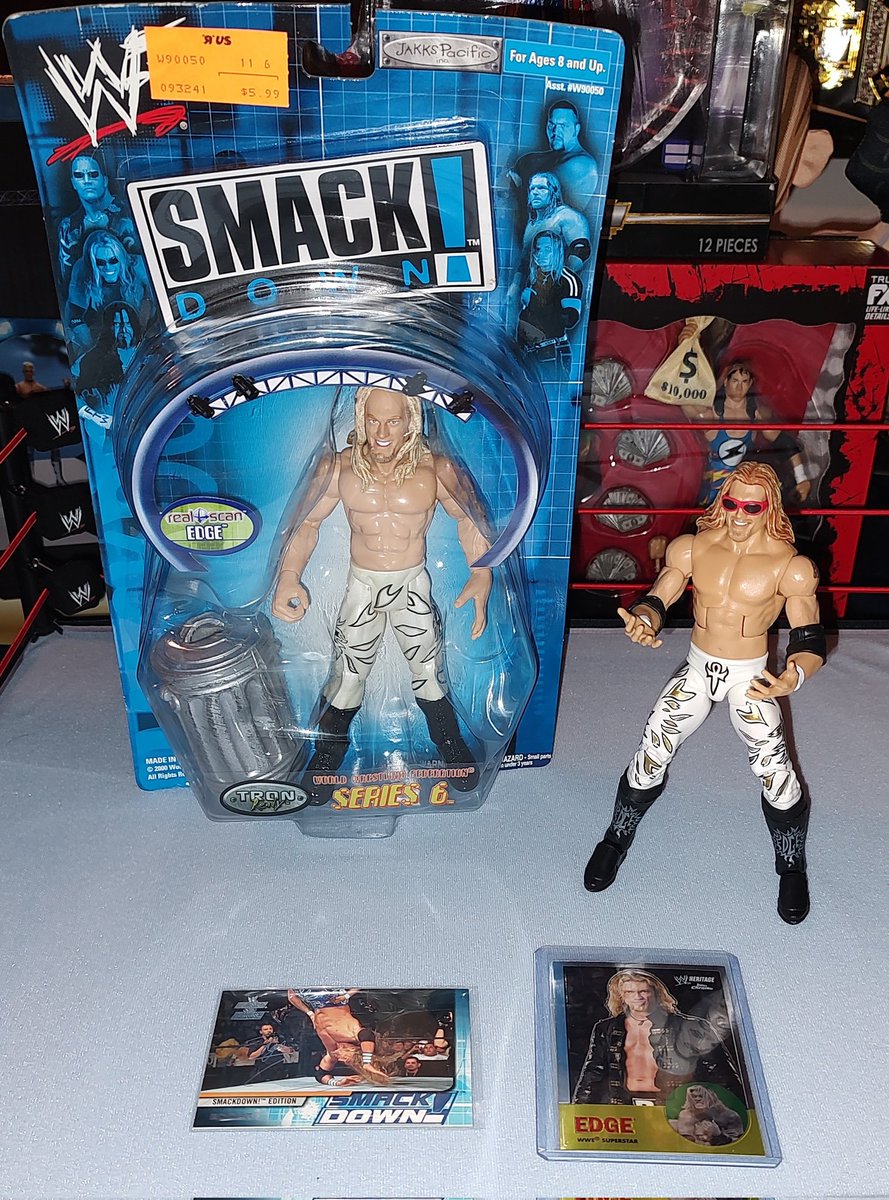 MeanDean1017's tweet photo. Y'all don't like Edge? #wrestlingcardwednesday #edge @EdgeRatedR #wwe #wrestling #majorpod #majormark #cardmark https://t.co/se7ZujojVy