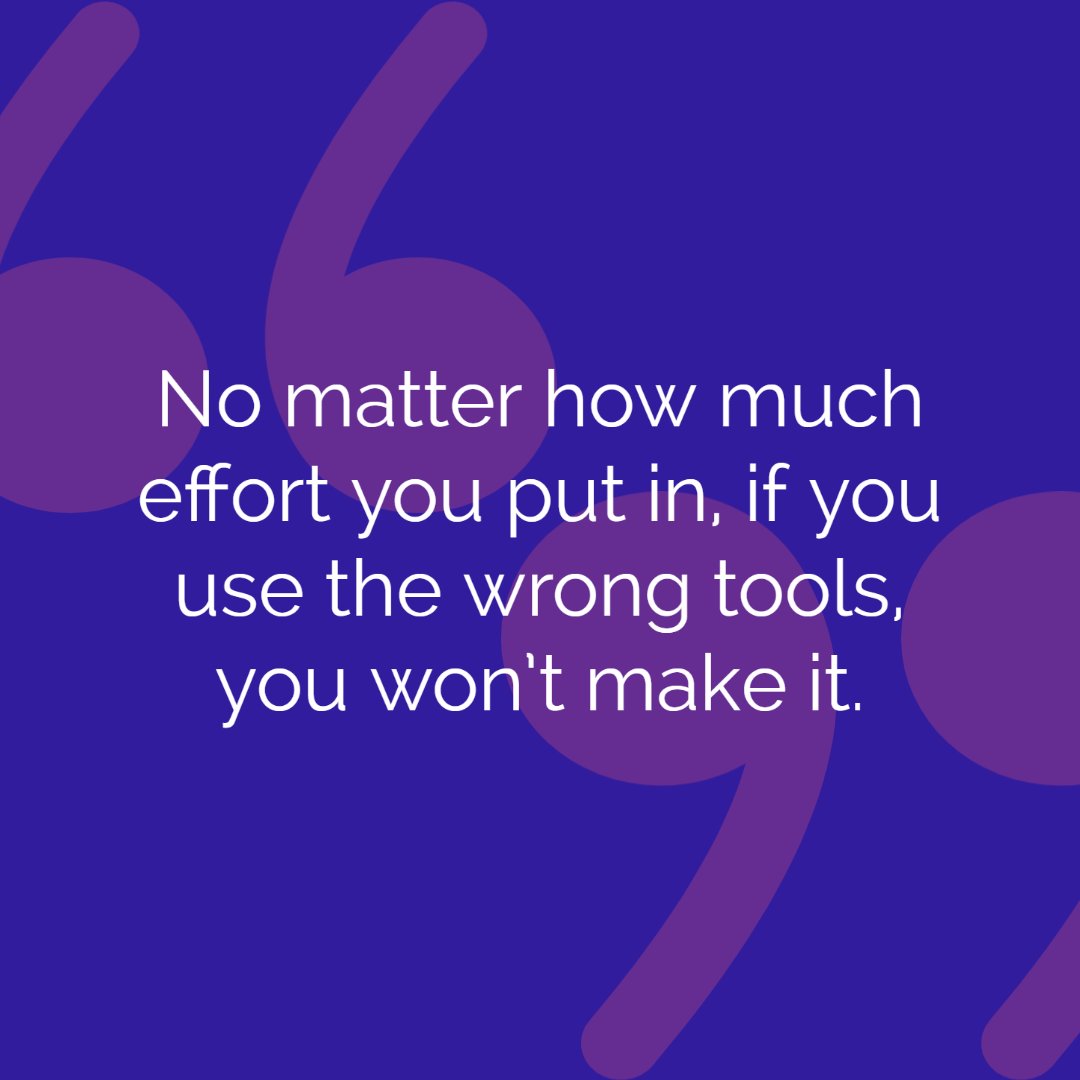 Leadership is about more than just putting in effort. It's also about having the right tools and training to guide you along the way.

Invest in yourself and your team by seeking out the proper training and resources to succeed. 

#LeadershipDevelopment #ToolsForSuccess