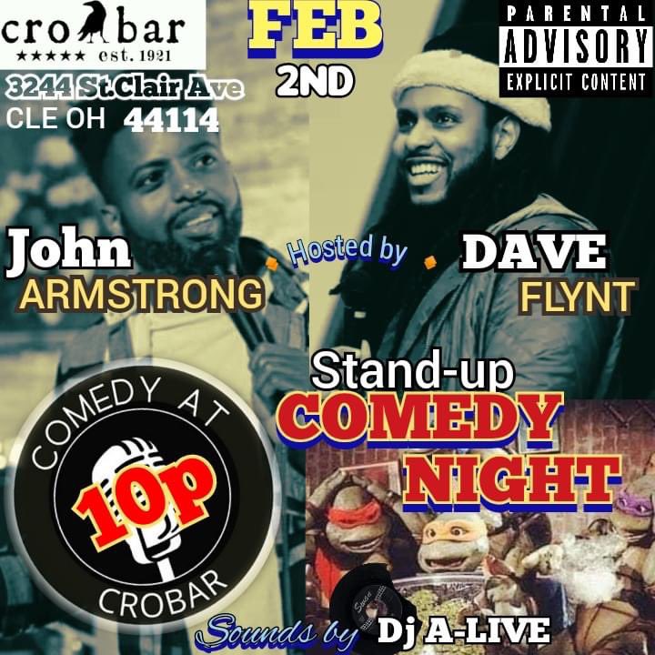 RMASIE's tweet image. Don’t miss out on a fantastic night of comedy Thurs 2/2 at #Crobar for my debut w/CLE stars John and Dave! 🤘😂❤️😂❤️😂Will a CLE headliner or 2 make a surprise guest appearance?? 😱😱#ComeFindOut