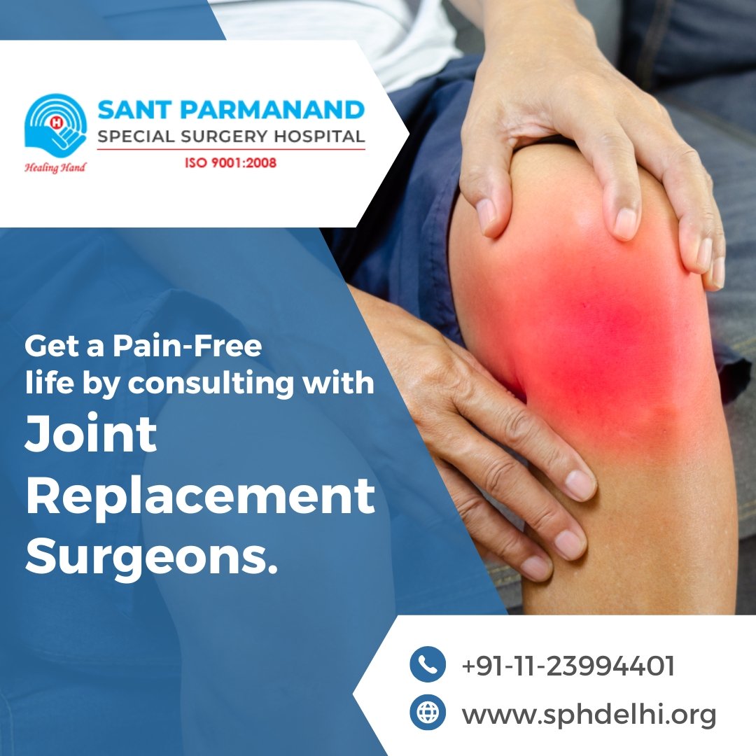 Get a Pain-Free life by consulting with Joint replacement surgeons. For More Info: sphdelhi.org #sph #orthopaedic #dito #bestdoctor #orthopedicsurgery #besthospital #besttreatment #jointreplacement #hippain #kneepain #kneesurge #hipsurgery #kneereplacementsurgery