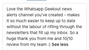 Social media managers 🚨

If you haven't joined my private WhatsApp channel...

You're missing out.

This message was sent to me today from a well-known global brand's head of social media 👇

Request access: chat.whatsapp.com/Hcr5Z0QEfVf2sZ…