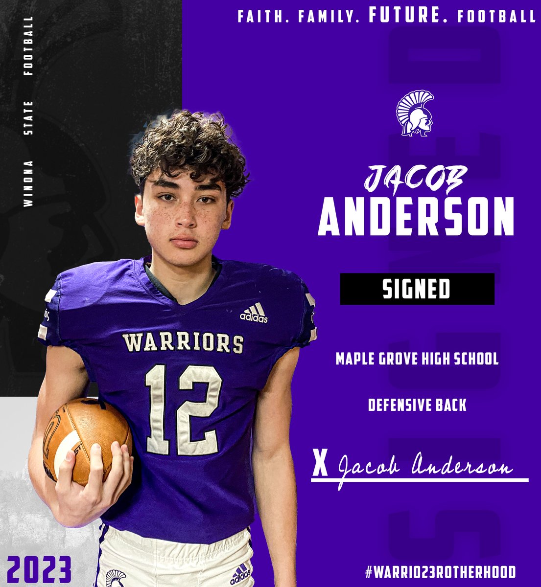 Winona State Football tweet media