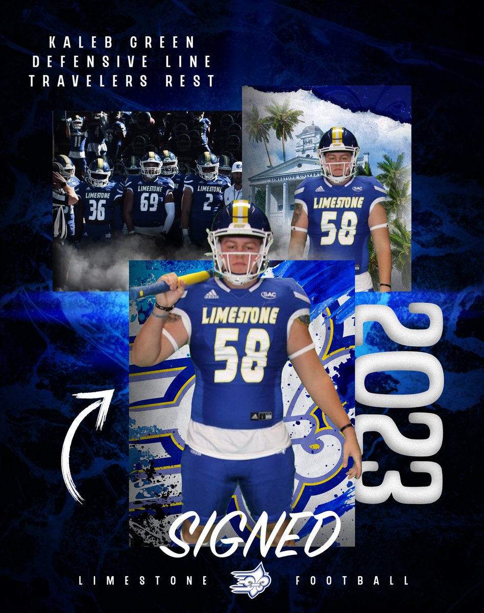 ⚜️From Travelers Rest HS⚜️

Saints welcome Kaleb Green to Limestone!!! <a href="/KalebG0311/">DxBo</a> 🔵⚪️