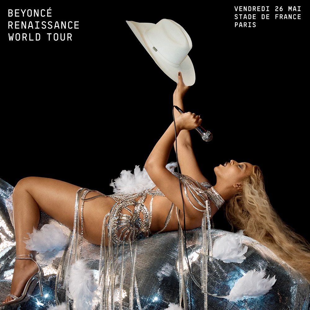 Beyoncé est de retour au Stade de France 🔥🔥🔥

Le Renaissance World Tour s’arrêtera à Paris le vendredi 26 mai 2023 !

Alors, hypés ? 😍😍

Plus d'infos à venir !

#BeyoncéAuStadeDeFrance <a href="/Beyonce/">BEYONCÉ</a>