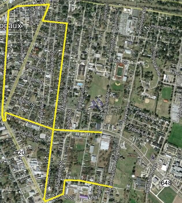 🟣 2023 Krewe of Ghana Parade Route 🟢