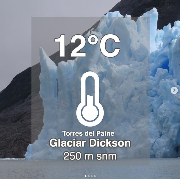 C_BravoLechuga's tweet photo. Meteorological information from AWS installed throughout the Andes, on or nearby glaciers.
https://t.co/jF0v6miiNF
Information on the cover photo of each Instagram publication corresponds to the air temperature recorded by the station at 1 pm (Villarrica) and 6 pm (Dickson).👇 https://t.co/xenWDrQz7u