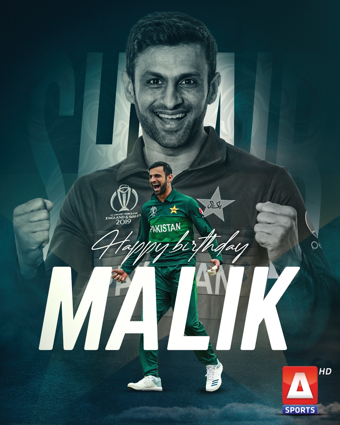 Wishing a very special happy birthday to Shoaib Malik!   