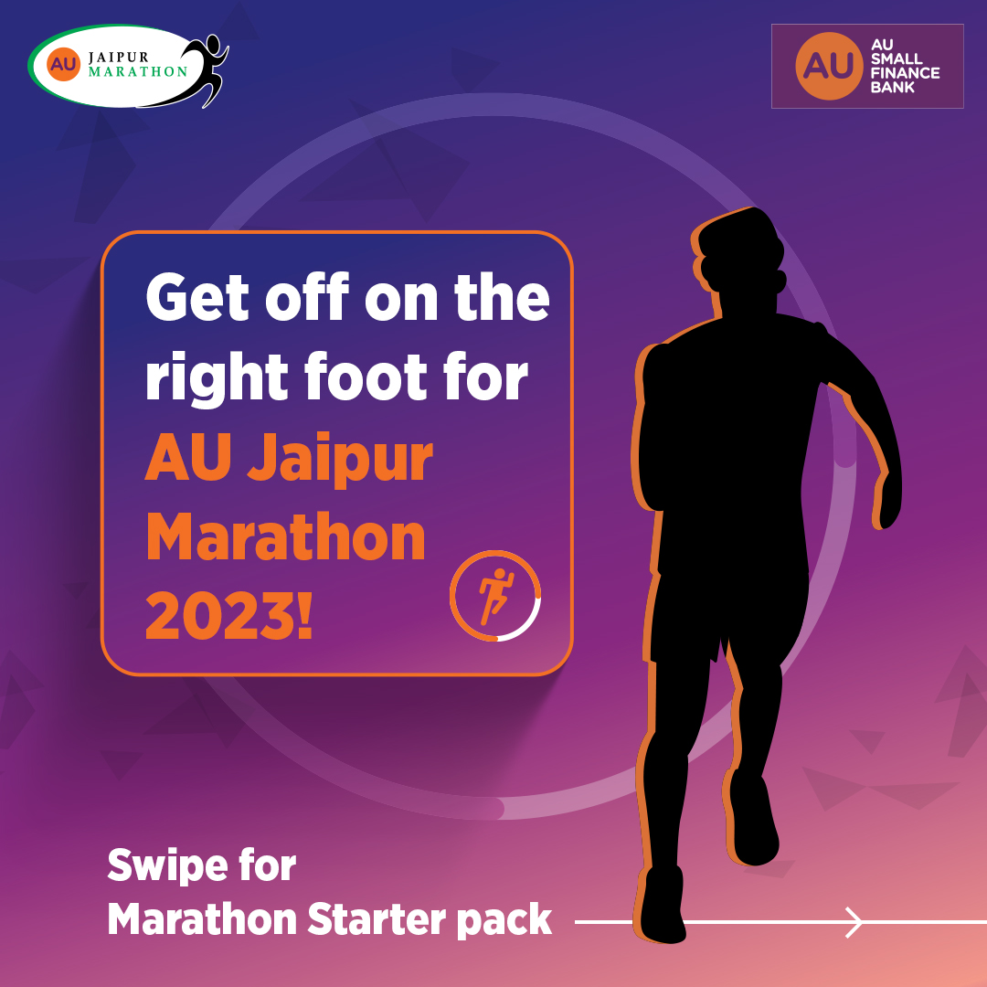 aubankindia's tweet photo. Get a head start with this amazing marathon starter pack! ๐๐ฝโโ๏ธ
#AUjm #JaipurLegend #RunJaipur #Marathon https://t.co/lx3fZstbn1