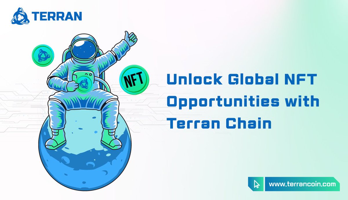 With #Terranchain,⛓ you can create and monetize digital collectibles, #gaming items, and artwork using #NFTs in #decentralized markets. 🏠 These assets can be managed securely 🛡and transparently using smart contracts and #blockchain technology. ⛓ #TRR #NFTmarketplace