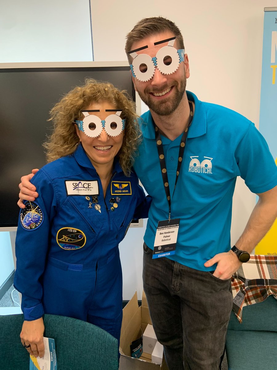 Ben at Robotical (@roboticalben) on Twitter photo Thanks <a href="/TouchlabL/">Touchlab Limited</a> and @NRobotarium for hosting such an inspiring event yesterday! Hearing <a href="/AnoushehAnsari/">Anousheh Ansari</a> from <a href="/xprize/">XPRIZE</a> share her incredible journey to space with students and introducing her to Marty from <a href="/RoboticalLtd/">Robotical</a> was a real highlight!
#imagine #bethechange #inspire 🤖 Thanks <a href="/TouchlabL/">Touchlab Limited</a> and @NRobotarium for hosting such an inspiring event yesterday! Hearing <a href="/AnoushehAnsari/">Anousheh Ansari</a> from <a href="/xprize/">XPRIZE</a> share her incredible journey to space with students and introducing her to Marty from <a href="/RoboticalLtd/">Robotical</a> was a real highlight!
#imagine #bethechange #inspire 🤖