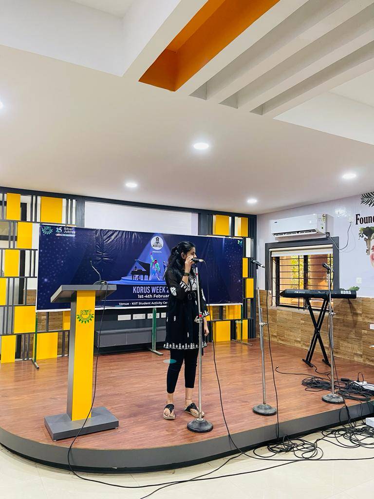 KIITUniversity's tweet photo. 🎼🎹🎤 KORUS WEEK commences.
#FunForward
#KIITSilverKarnival
#KIIT https://t.co/ski25rABpU