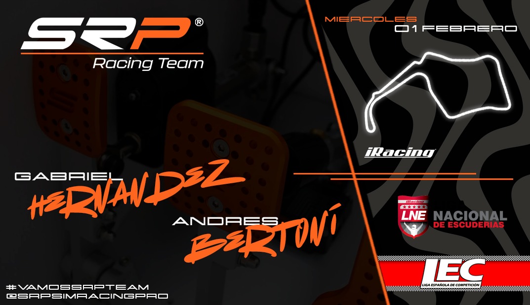 SRPracingteam's tweet photo. 🏆 Campeonato: LNE by LEC 

🏁 Circuito: oulton park international

👥 Piloto: Andrés Bertoni @gangsimracing
👥 Piloto: Gabriel Hernández @Gabiihl98

🏎️ Iracing 

📆  01/02/2023

⏰ Horarios: 

⏳ Race: 22:40 https://t.co/qXIqkytojg
