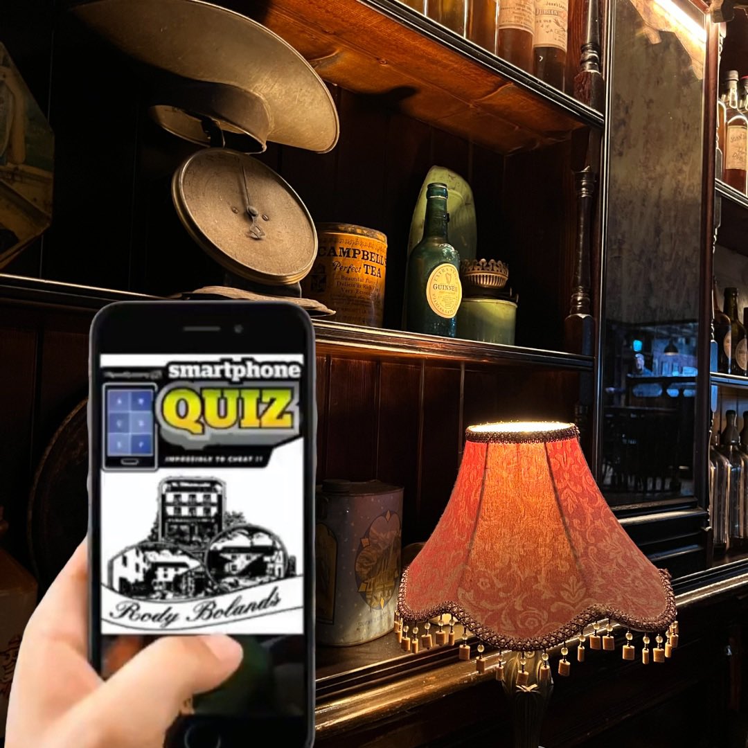 Planning an early bank holiday weekend?
Every Thursday from 9pm  
Smartphone quiz

#pub #smartphonequiz #local #rodybolands #weloverathmines #rathmines #localbusiness #dublin #pubquiz #gastropub