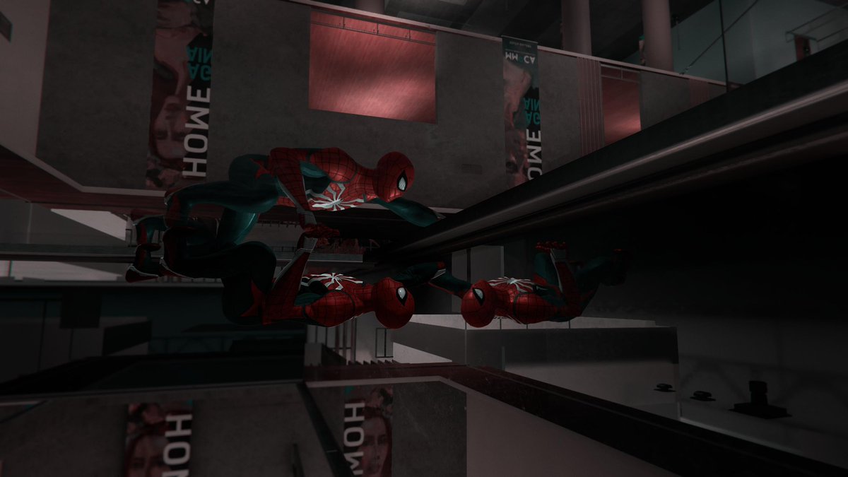 Juvigam's tweet photo. SpiderVerse in Marvel Spider-Man Remastered 🕸🕸🕸

#spiderman 
#marvelspiderman 
#SpiderManRemastered 
#virtualphotography 
#virtualphoto 
#vp 
#photomode 
#screenshot 
#playstation 
#PSshare 
#BeGreater 
#InsomGamesCommunity 
@insomniacgames https://t.co/zMoCbfsheL