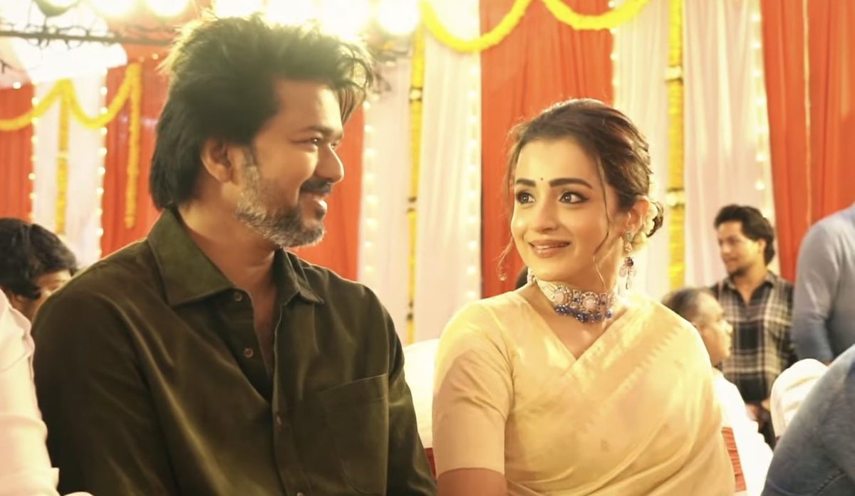 dp_karthik's tweet photo. .@actorvijay and @trishtrashers 🤍

#Thalapathy67 https://t.co/3kZibM3oUC