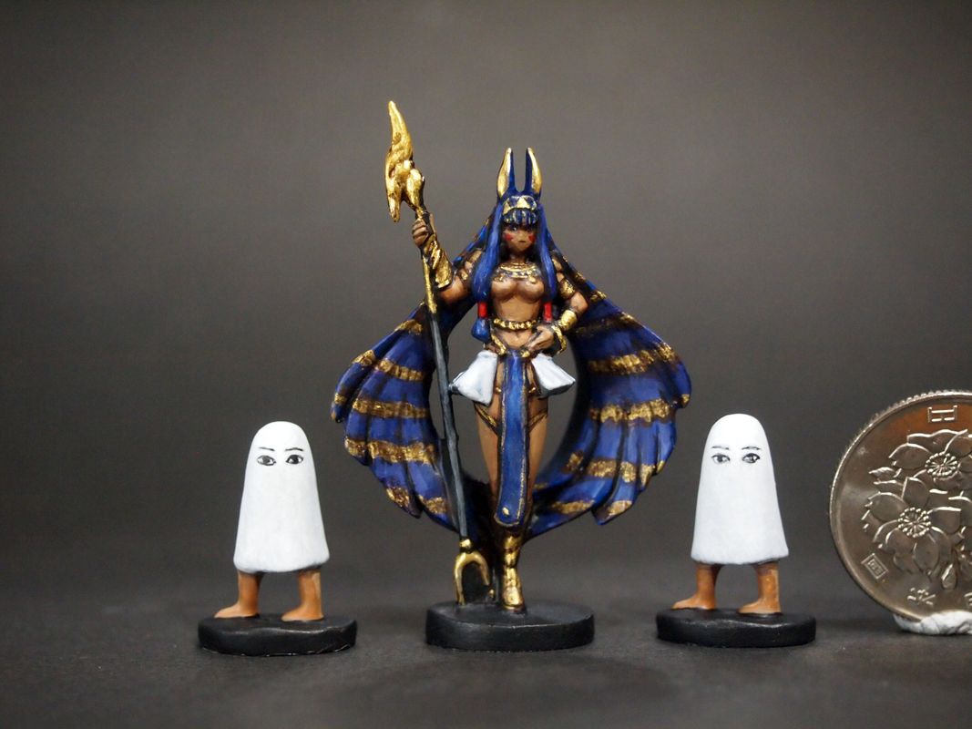 AuroraModel's tweet image. 2月12日の #ワンフェス では、#FGO #ニトクリス メタルフィギュアを再販します。メジェド様2体付きのセット。 詳細はこちら→auroramodel.blog.ss-blog.jp/2023-01-27 
#ミニチュア #ワンフェス2023冬 #FateGrandOrder