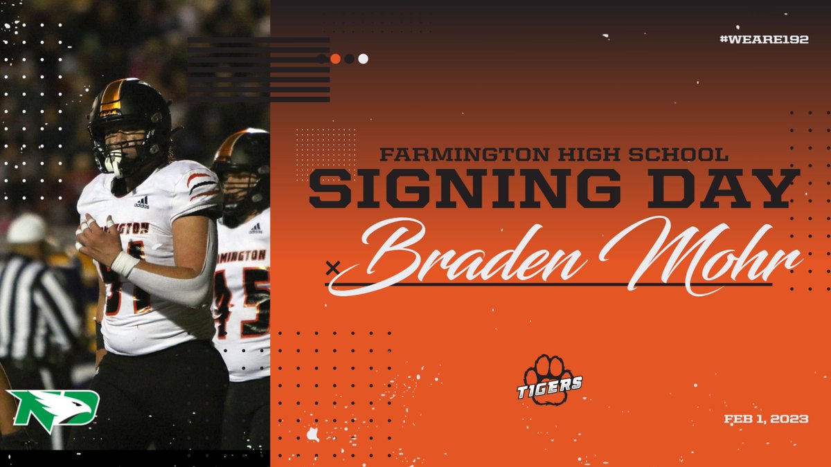 Congratulations, Braden! Best of luck at UND!

📰 bit.ly/3wKhPcb

#WeAre192