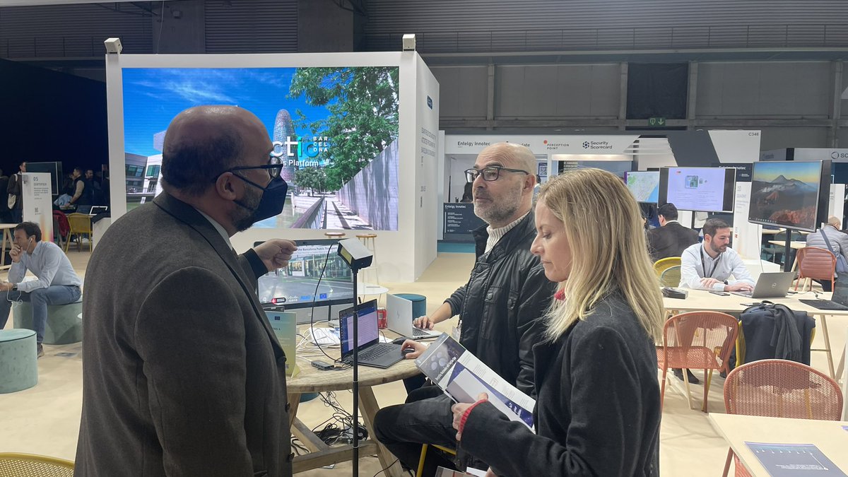 ferrejosepramon's tweet photo. @Italtel in #IOTSWC23 collaborating with @BCN_digital in #IRIS & #Pledger projects focusing in #cibersecurity https://t.co/Dw6K5duNen