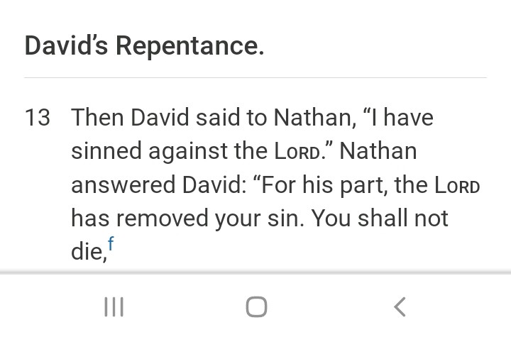 ToyshaD's tweet image. #MorningGloryToGlory🙏 #PowerOfRepentance

⭐️2 Samuel 12, it teaches us the power of #repentance.

When David&apos;s eyes were opened to his own evil deeds (by Nathan) he didnt respond angrily, or deflect, nor retaliate;
He humbled himself, &amp;amp; repented;
&amp;amp; The LORD granted him Life.