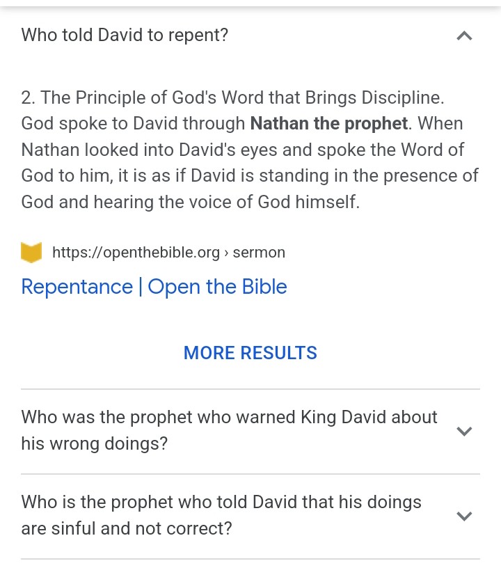 ToyshaD's tweet image. #MorningGloryToGlory🙏 #PowerOfRepentance

⭐️2 Samuel 12, it teaches us the power of #repentance.

When David&apos;s eyes were opened to his own evil deeds (by Nathan) he didnt respond angrily, or deflect, nor retaliate;
He humbled himself, &amp;amp; repented;
&amp;amp; The LORD granted him Life.