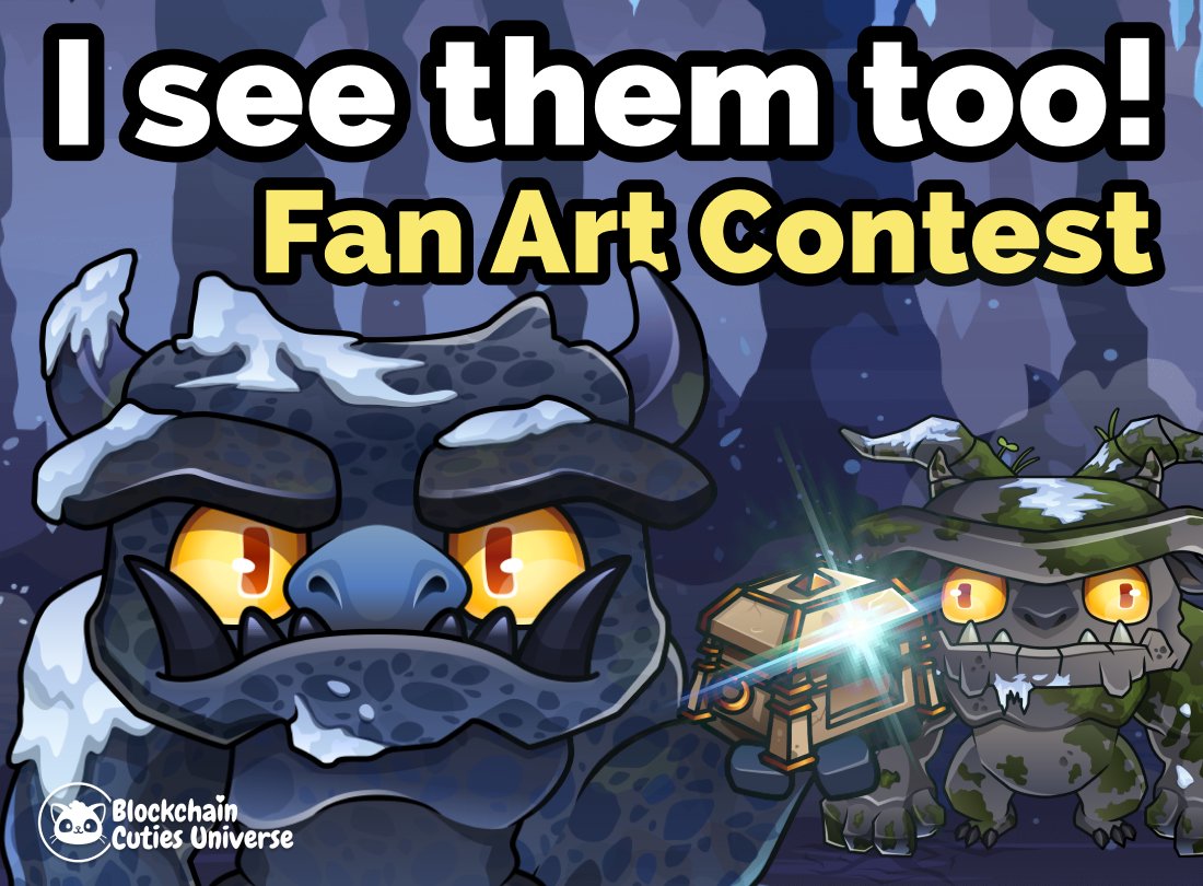 BlockchainCutie's tweet photo. Exciting news for #BlockchainCuties fans! A new game season is on its way and you have a chance to win 🎁game passes and Mystery Boxes. 

Join the "I see them too" #contest now! Show off your creativity and be a part of the fun! #cryptogaming"

Join now👉: https://t.co/57wDXR0R0C https://t.co/XBK4NZy0g1