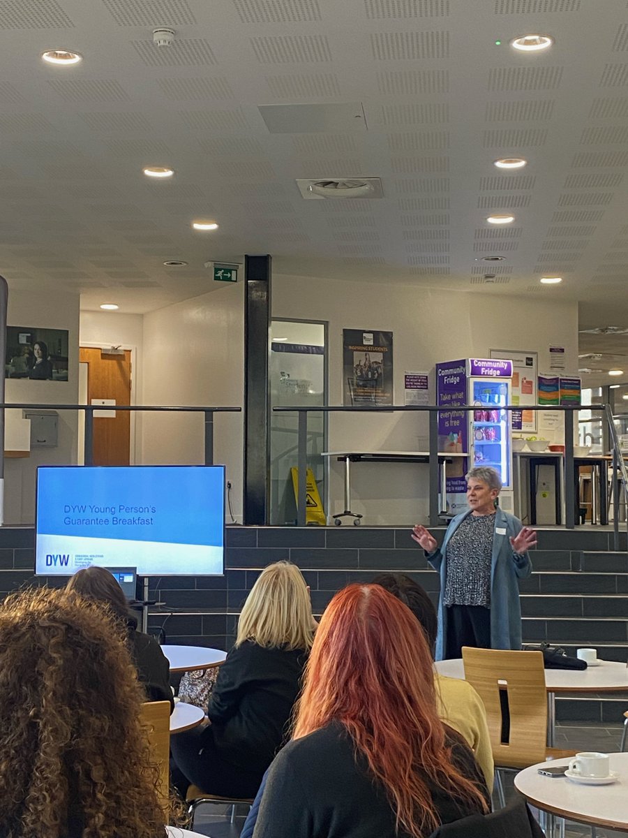 DYWEdinMidEast's tweet photo. What an amazing morning we've had at our second Young Person's Guarantee Networking Breakfast 👏 Thank you to everyone that came along, and to @edinburghcoll Midlothian Campus for hosting us. Our next stop for our Networking Breakfasts is East Lothian! #YPGuarantee #DYWAreYouIn https://t.co/SI8g5427mD