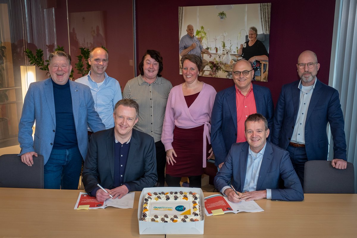 Vandaag hebben wij een nieuw samenwerkingsovereenkomst ondertekend met NDI ICT Solutions, onze nieuwe ICT Partner. Wij kijken uit naar een mooie samenwerking voor nu en de toekomst! 
#veilig #ICT #NDI #Hersense #Verhelstadvocatuur #QuaWonen #Corporatie
