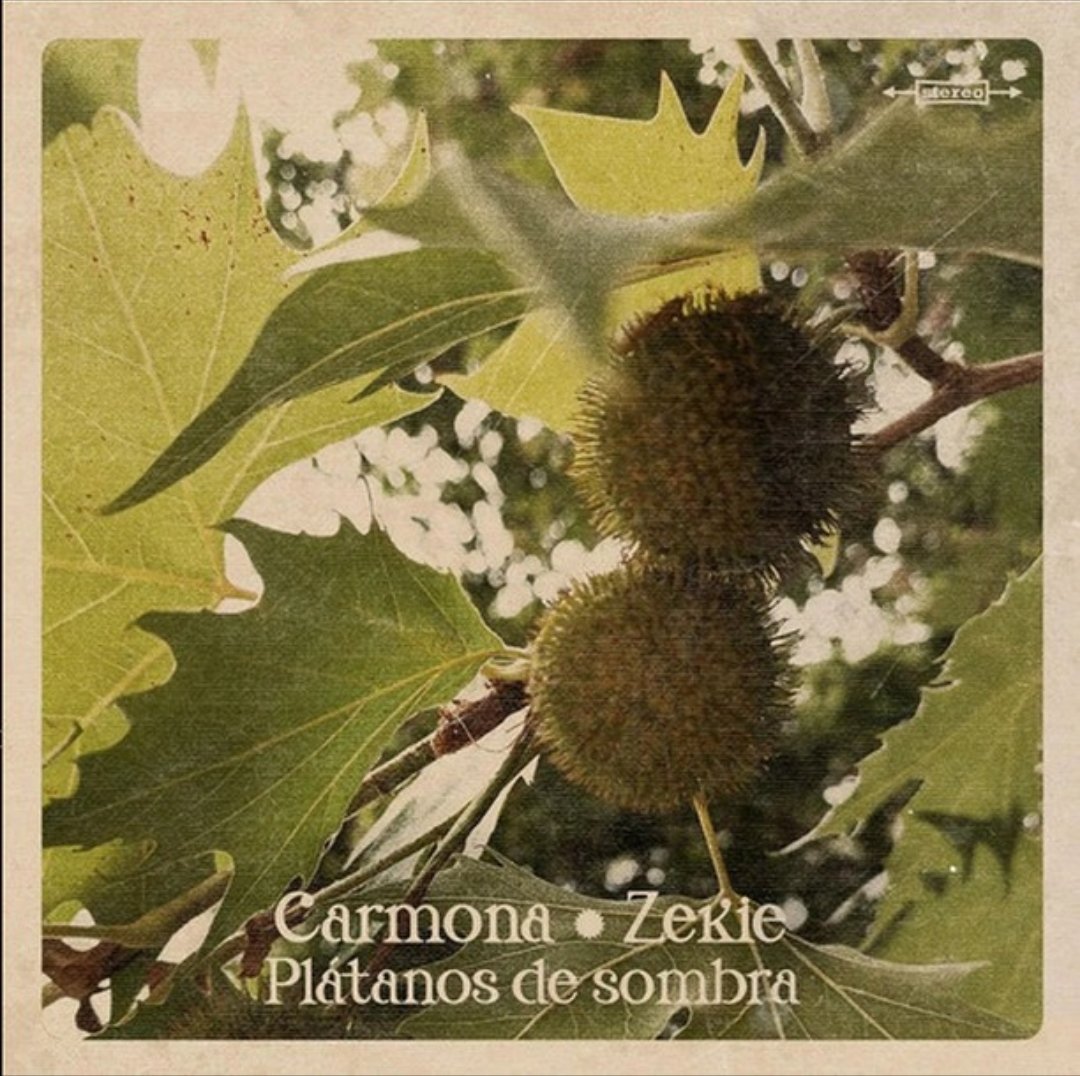 Sigo con "Platanos de sombra", el nuevo álbum de <a href="/Carmona_A13/">Carmona</a> del que tan sólo he visto el video de "Cefaleas".

El propio Carmona advierte que no es música hecha para un consumo rápido así que no me agobia tomarme mi tiempo.