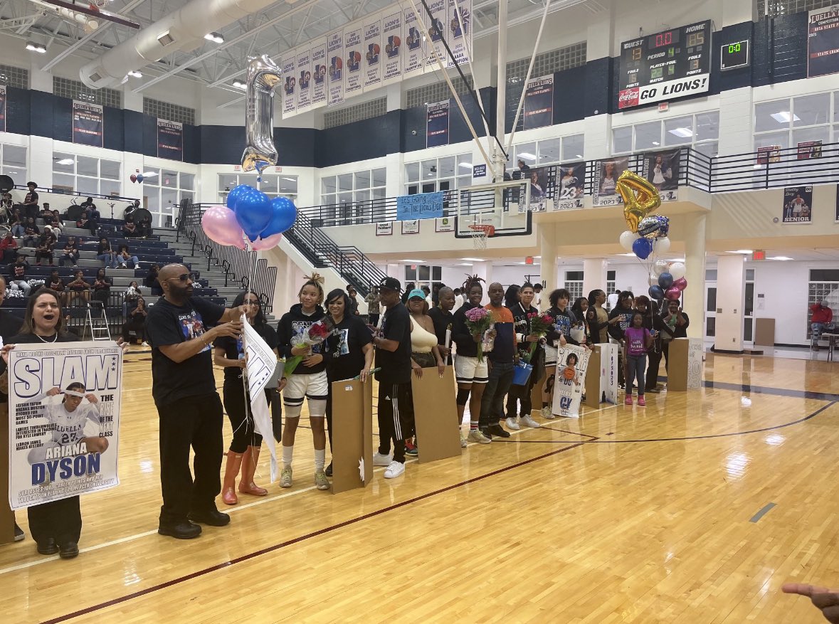 Coach Brown (@coach_lbrown) on Twitter photo Good team win 84-13 Vs Lovett 
<a href="/baam_caam/">CaamBaam</a> 23pts
<a href="/DysonAriana/">Ari</a> 15pts 12reb 5assist
<a href="/AngelThomas__/">Angel</a>  11pts 6reb
<a href="/MichelleAhmad9/">Luella High School Athletics</a> <a href="/KyleSandy355/">Kyle Sandy</a> 
@CoachKBarlow <a href="/InsiderExposure/">InsiderExposure</a> <a href="/SheGotGame7/">She Got Game Classic</a> <a href="/jarett_/">jarett vazquez garci</a>
Senior night ๐ฌ๐๐ฌ Good team win 84-13 Vs Lovett 
<a href="/baam_caam/">CaamBaam</a> 23pts
<a href="/DysonAriana/">Ari</a> 15pts 12reb 5assist
<a href="/AngelThomas__/">Angel</a>  11pts 6reb
<a href="/MichelleAhmad9/">Luella High School Athletics</a> <a href="/KyleSandy355/">Kyle Sandy</a> 
@CoachKBarlow <a href="/InsiderExposure/">InsiderExposure</a> <a href="/SheGotGame7/">She Got Game Classic</a> <a href="/jarett_/">jarett vazquez garci</a>
Senior night ๐ฌ๐๐ฌ