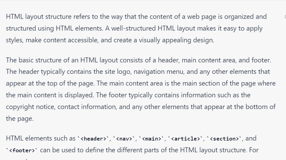 tikna_bhardwaj's tweet photo. 10. Describe HTML layout structure.
#HTML #WebDevelopment #LayoutStructure #CSS https://t.co/yMzU7cLgx2