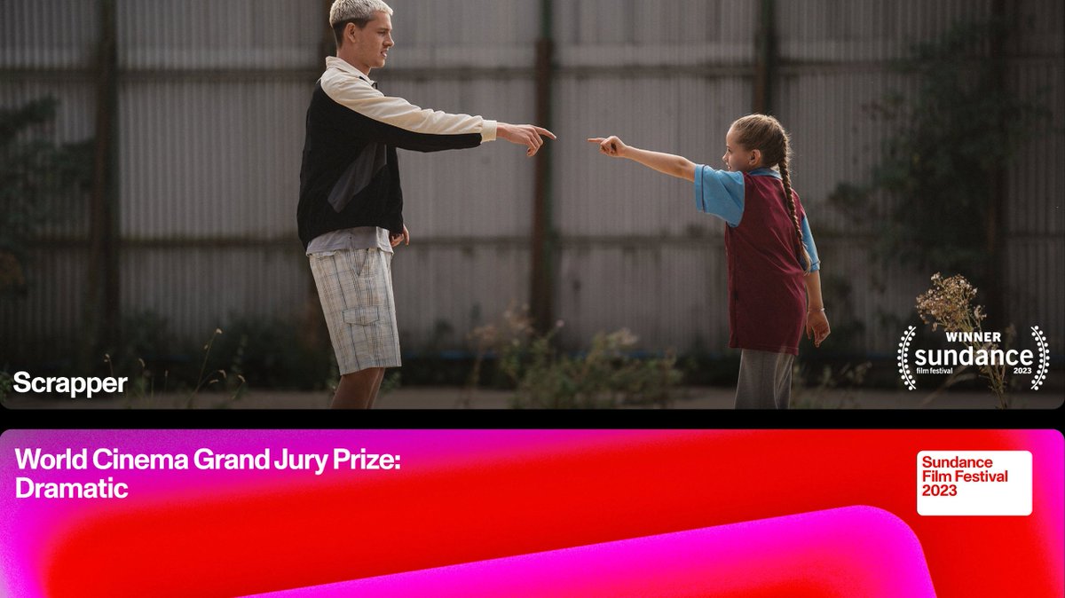 Huge congratulations to director Charlotte Regan for taking home the World Cinema Grand Jury Prize: Dramatic at this year's Sundance awards - for her debut feature SCRAPPER

View Charlotte's commercial reel: knucklehead.tv/director/charl…
