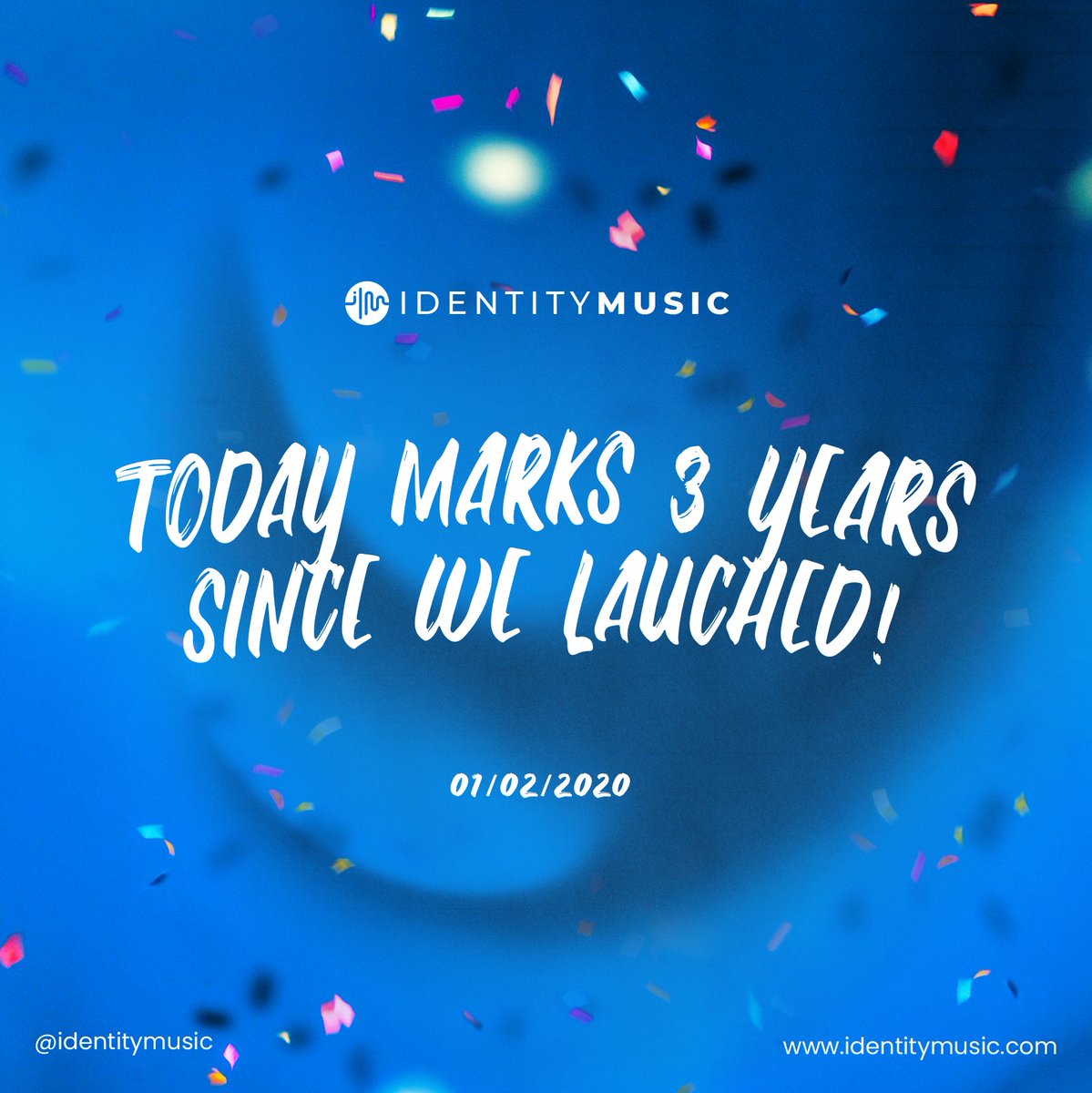 Identity_Music_'s tweet photo. It's our 3 year anniversary 🎉

Time has truly flown by, and it's hard to believe how far we've come.

We've had the privilege of meeting so many new people and watching our clients grow. Every interaction and opportunity has been a blessing, and we're beyond grateful. 💙 https://t.co/IKoJvPt773