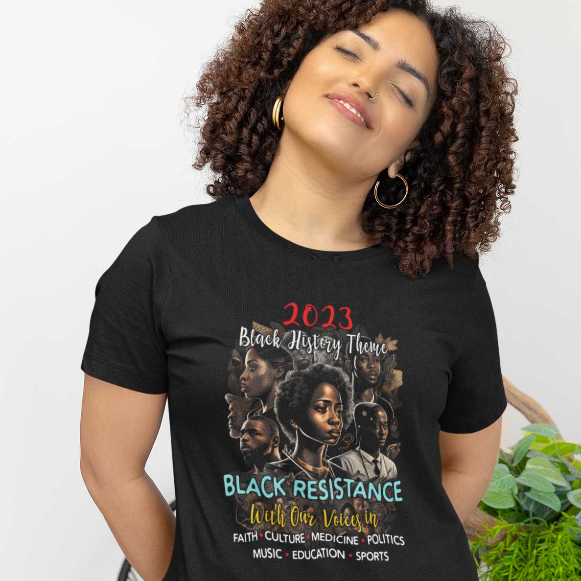 TransferArts's tweet photo. The 2023 Black History theme is 'Black Resistance'.  GET apparel here https://t.co/12ezCCxhzX

#Black History Month  @BlackHistoryStudies  #blackhistorymonth2023
@BlkHistStudies #BHM  #BlackHistoryMonth #ASALH #ASALHFamily #ASALHFestival https://t.co/Y63HgjKjin