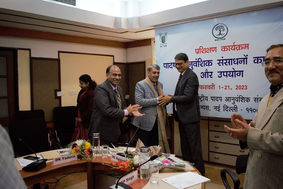 <a href="/INbpgr/">ICAR-NBPGR</a> Training Program on PGR Management &amp; Utilization
Dr RC Agrawal (DDG, Edu) was chief guest of inaugural session &amp; Dr DK Yadava (ADG Seed) guest of honor. Director Dr GP Singh briefed about the objective &amp; schedule of training program. 
<a href="/icarindia/">Indian Council of Agricultural Research.</a> <a href="/IcarNahep/">NAHEP ICAR</a> <a href="/rakesh_chandra/">RC Agrawal</a>