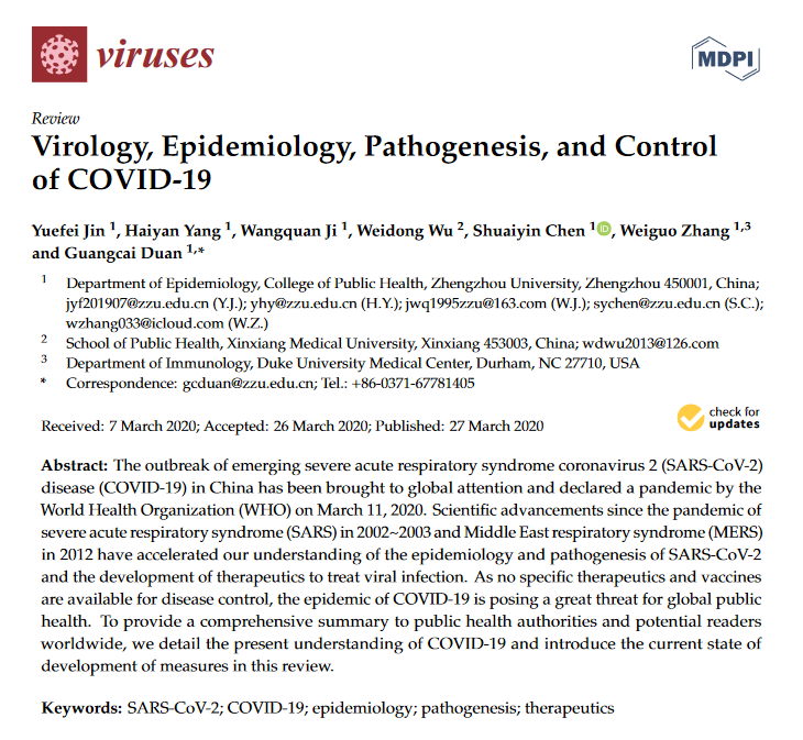 VirusesMDPI's tweet image. ⚡️Throwback to the most #cited paper on #Viruses journal⚡️

The full text of this paper is available here:
👉mdpi.com/1999-4915/12/4…