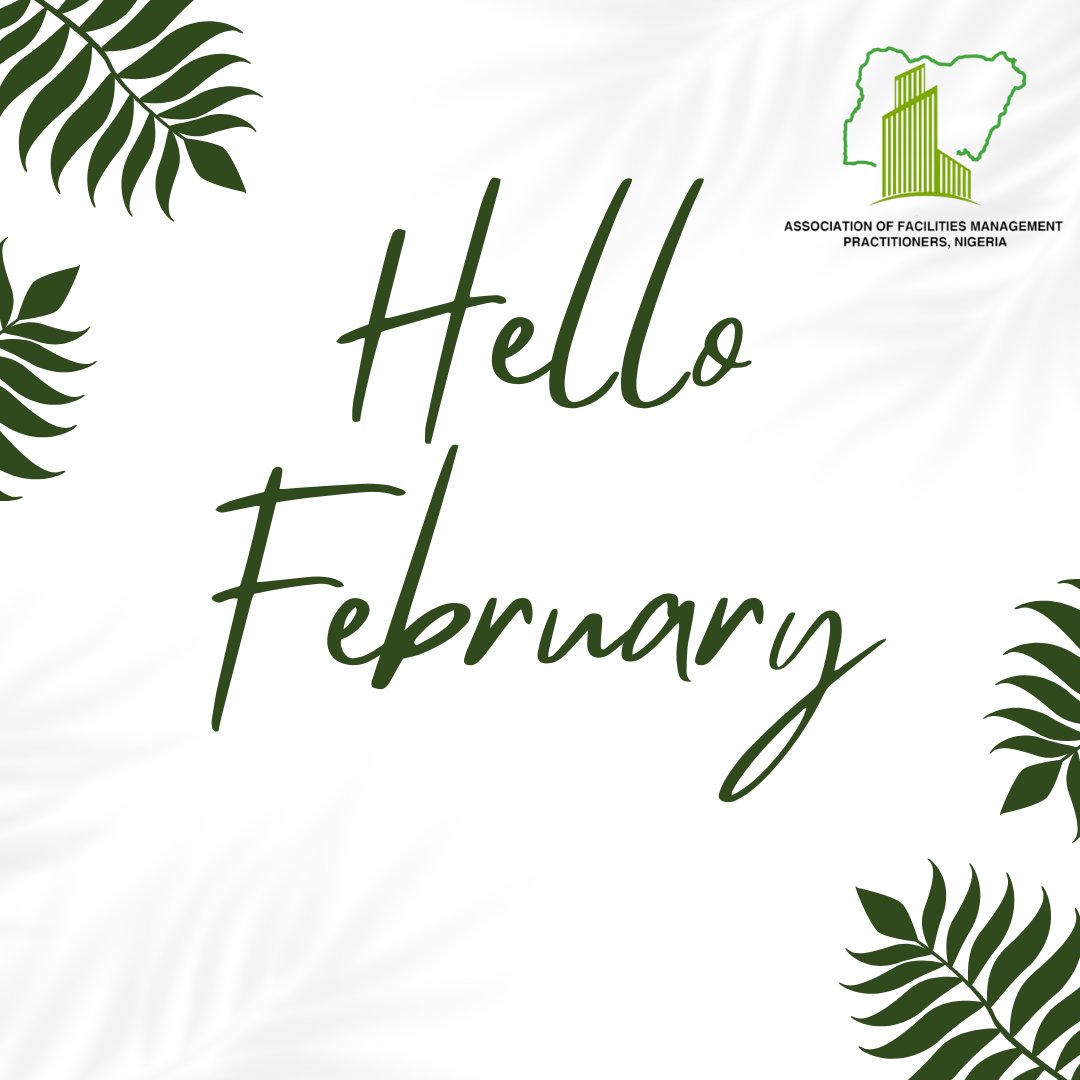 AFMPNig's tweet photo. Hello February, 

We've got the right wrench to hold on tight through all challenges,

The perfect spanner to right all wrongs.

Yes! We are set for all the goodies therein.

Happy New Month World! 

#facilitymanagement #Building #structure #RealEstate #Engineering https://t.co/5JxhxtYjg4